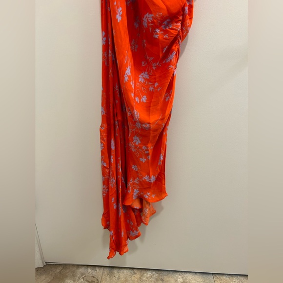 NICHOLAS Red Triangle Top Slip Dress - Picture 14 of 14